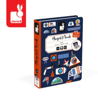 Janod - magnetyczna układanka Kosmos Magnetibook (J02589) • 3-8 lat