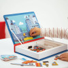 Janod - magnetyczna układanka Straż pożarna Magnetibook (J02583) • 3-8 lat