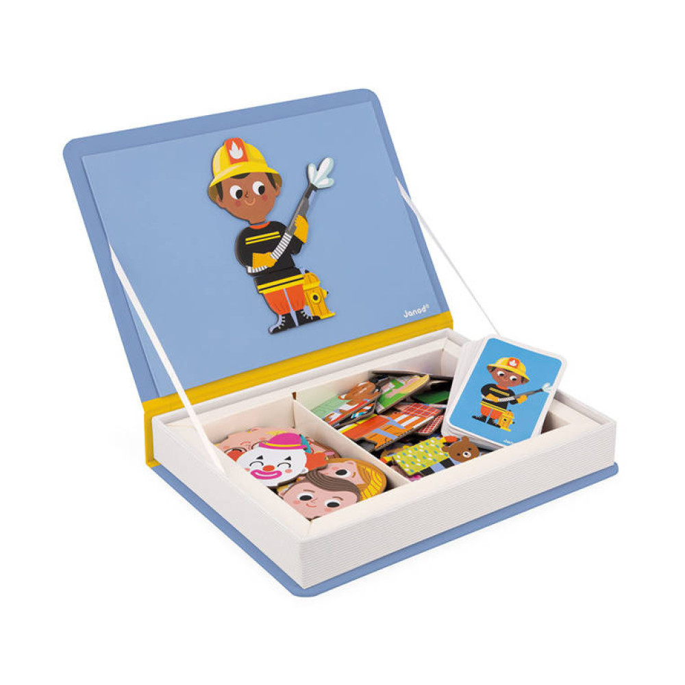 Janod - magnetyczna układanka Zawody Magnetibook (J02597) • 3-8 lat