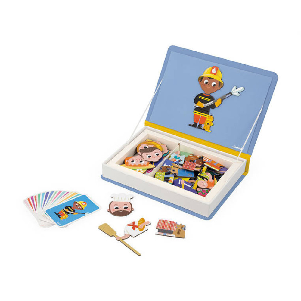 Janod - magnetyczna układanka Zawody Magnetibook (J02597) • 3-8 lat