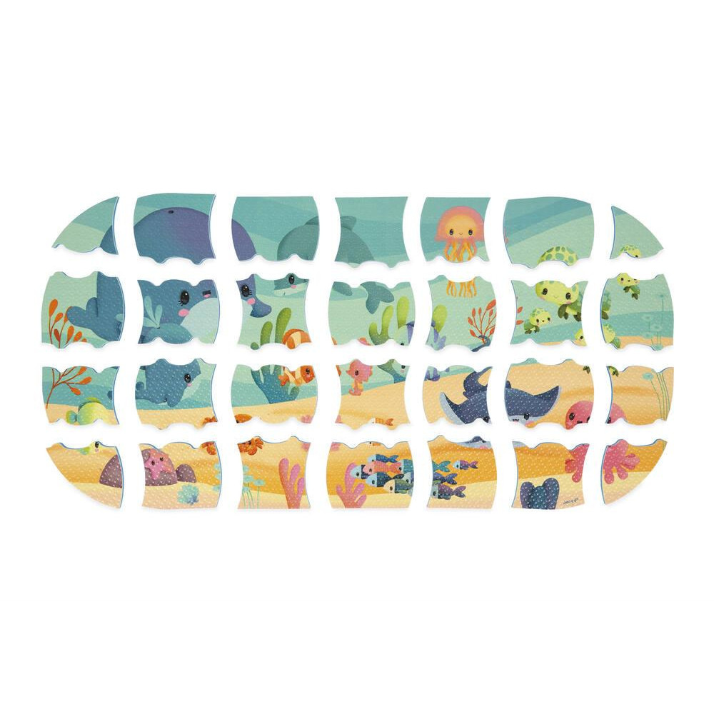 Janod - puzzle do kąpieli Ocean 28 elementów • 3 lata+