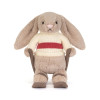 Jellycat - króliczek na nartach Bashful Gold Medal Ski (BAS3BSK) • 1 rok+