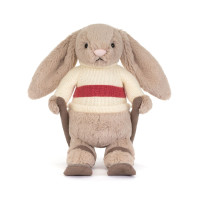 Jellycat - króliczek na nartach Bashful Gold Medal Ski (BAS3BSK) • 1 rok+ Jellycat - króliczek na nartach Bashful Gold Medal Ski (BAS3BSK) • 1 rok+