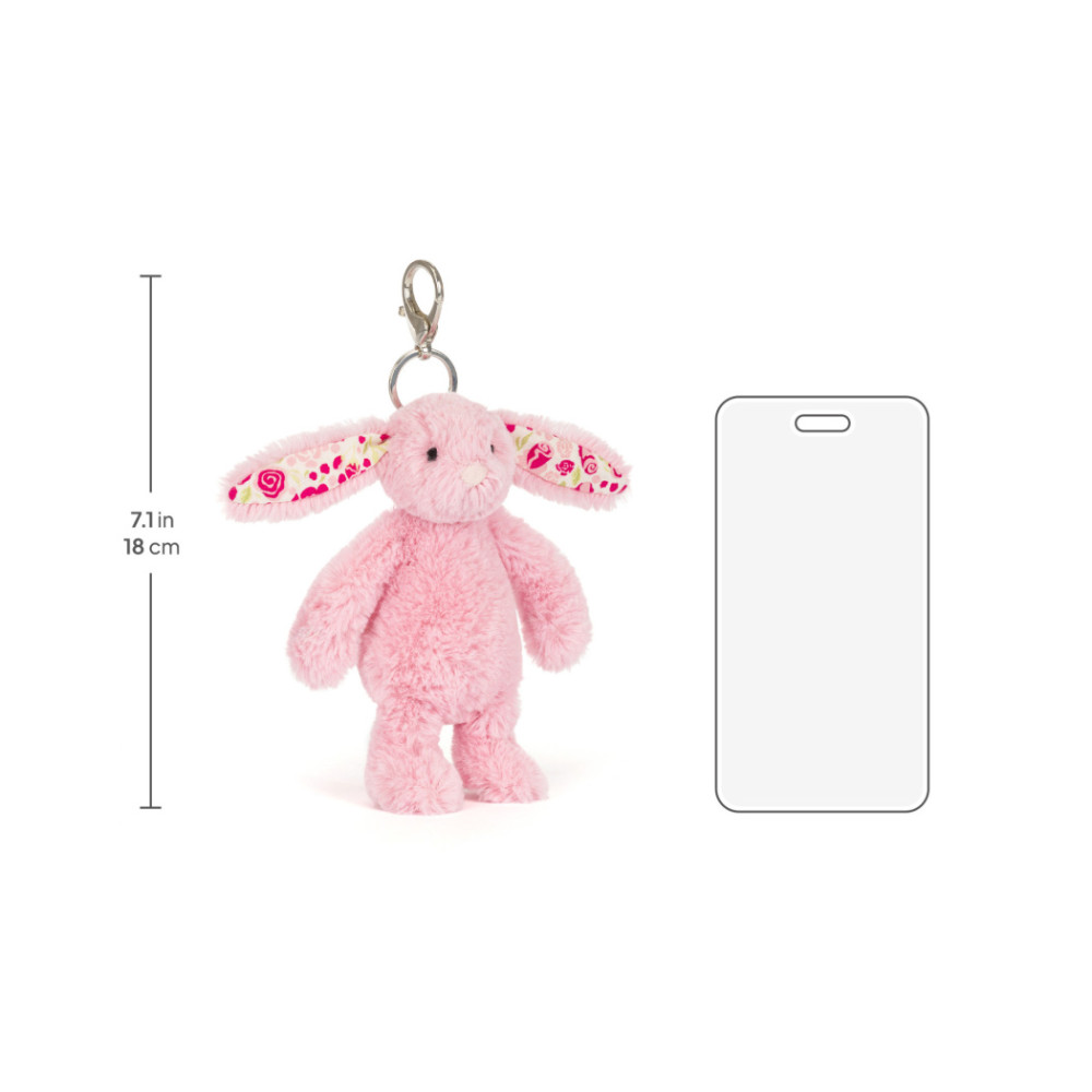 Jellycat - breloczek Blushkin Blossom Bunny (BP4ROSE) • od 1 roku