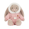 Jellycat - króliczek Bashful Bunny 'Snow Suit' w kombinezonie (BAS3BSKI) • Beżowy