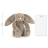 Jellycat - króliczek Fawn Flufflet Bunny (BASS6BR) • od 1 roku