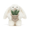 Jellycat - króliczek z aloesem w doniczce (BB3PLA) • od urodzenia