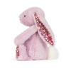 Jellycat - króliczek LUX Blossom Thistlepop 31 cm (BAS3MAG) • liliowy