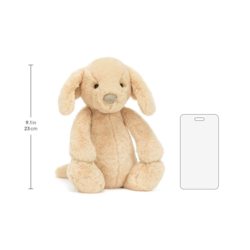 Jellycat - szczeniaczek Bashful Luxe Puppy Orlando (BAS3PUP) • od urodzenia Jellycat - szczeniaczek Bashful Luxe Puppy Orlando (BAS3PUP) • od urodzenia