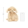 Jellycat - szczeniaczek Bashful Luxe Puppy Orlando (BAS3PUP) • od urodzenia