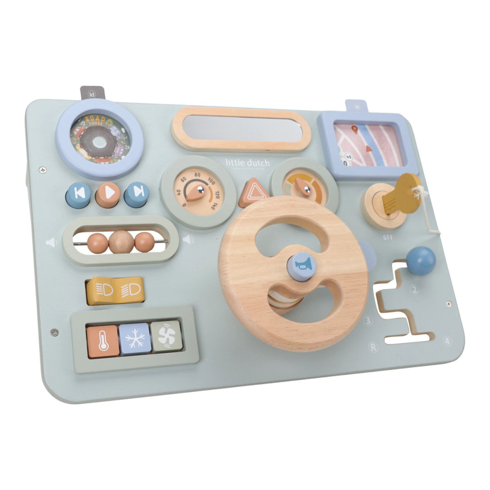 Little Dutch - drewniana kierownica aktywizująca (LD2548) • 1 rok+