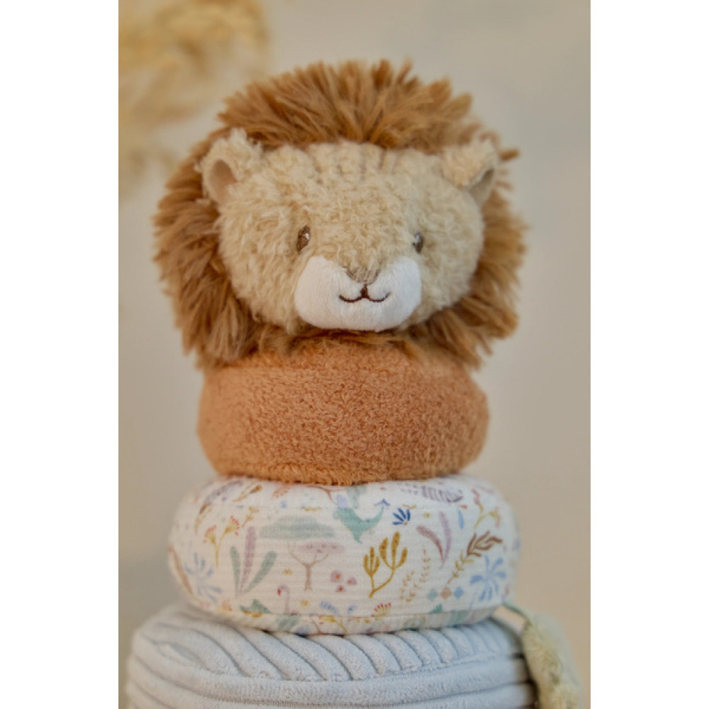 Little Dutch - piramida do układania Safari Friends (LD8322) • od 1 roku