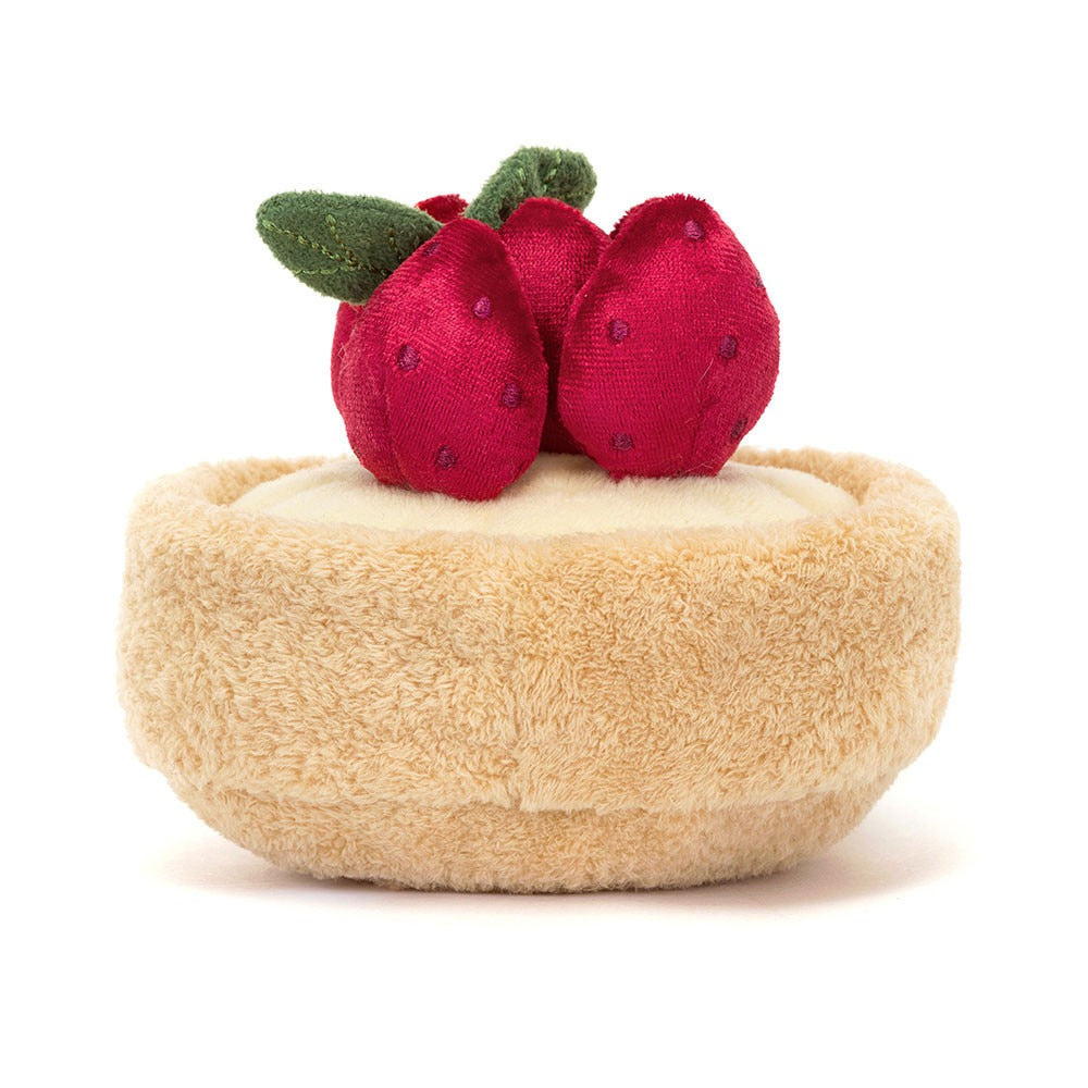 Jellycat - tarta truskawkowa Fleurette, maskotka pluszowa (A6TAF) • od urodzenia