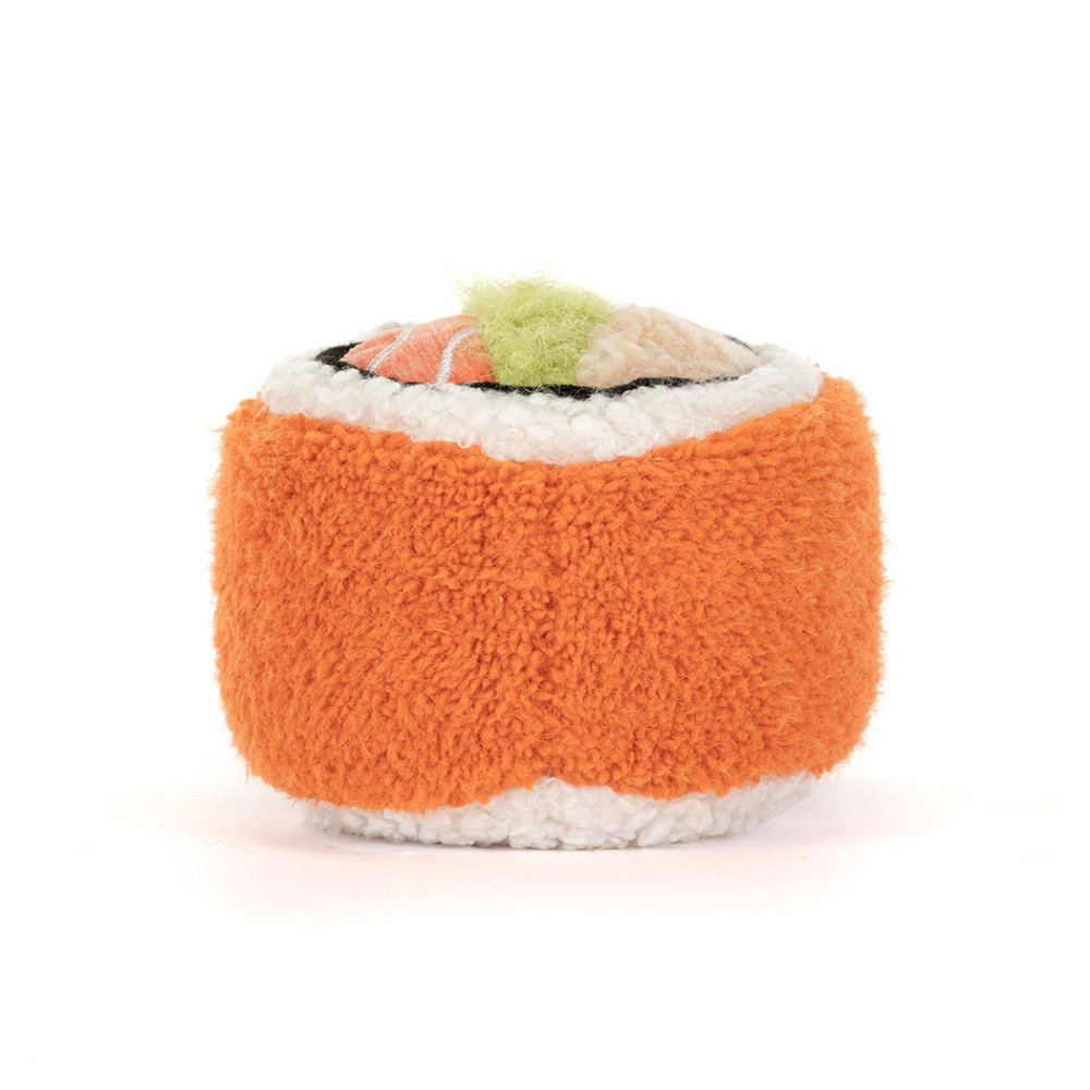 Jellycat - sushi Codhi California Roll, maskotka pluszowa (A4CAL) • od urodzenia Jellycat - sushi Codhi California Roll, maskotka pluszowa (A4CAL) • od urodzenia