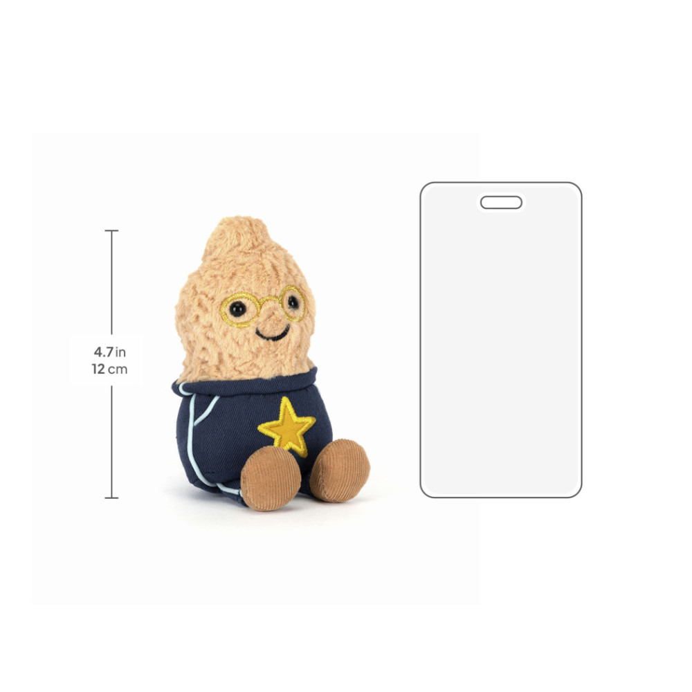 Jellycat - fistaszek w stroju prymusa, maskotka pluszowa Amuseables (A6PSP) • od urodzenia Jellycat - fistaszek w stroju prymusa, maskotka pluszowa Amuseables (A6PSP) • od urodzenia