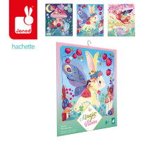 Janod - набір для творчості зі стразами Чарівні феї Magic Fairies (J09170) • від 5 років