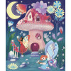 Janod - zestaw artystyczny z cyrkoniami Czarodziejskie wróżki Magic Fairies (J09170) • 5 lat+
