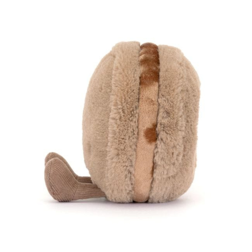 Jellycat - makaronik Amuseables Macaron (A6MACC) • Czekoladowy Mona
