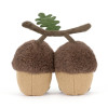 Jellycat - para żołędzi Amuseables Ort & Tum Acorns (A6PAC) • od urodzenia