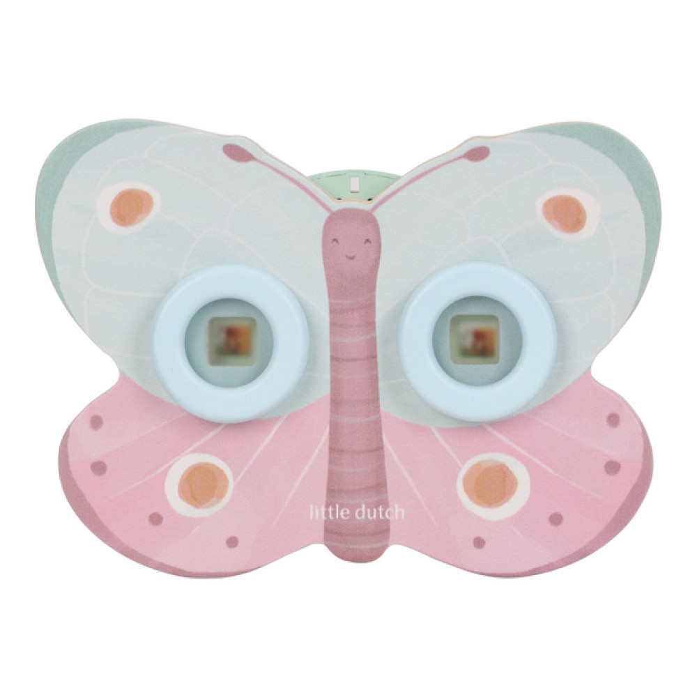 Little Dutch - drewniany projektor bajek Motyl Fairy Garden (LD7359) • 3 lata+