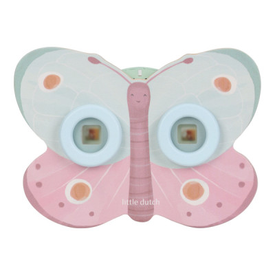 Little Dutch - drewniany projektor bajek Motyl Fairy Garden (LD7359) • 3 lata+