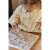 Little Dutch - drewniane puzzle dźwiękowe Safari Friends (LD7440) • 1 rok+