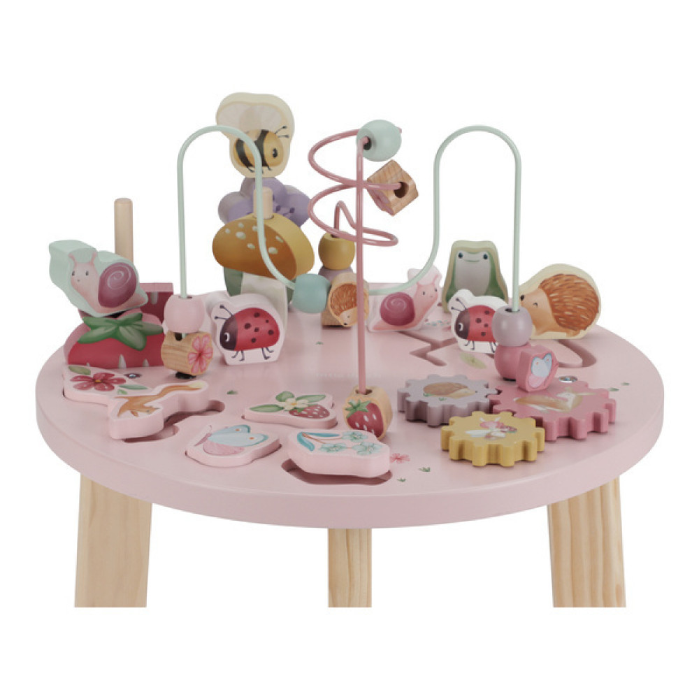 Little Dutch - drewniany stolik edukacyjny Fairy Garden (LD7341) • 1 rok+