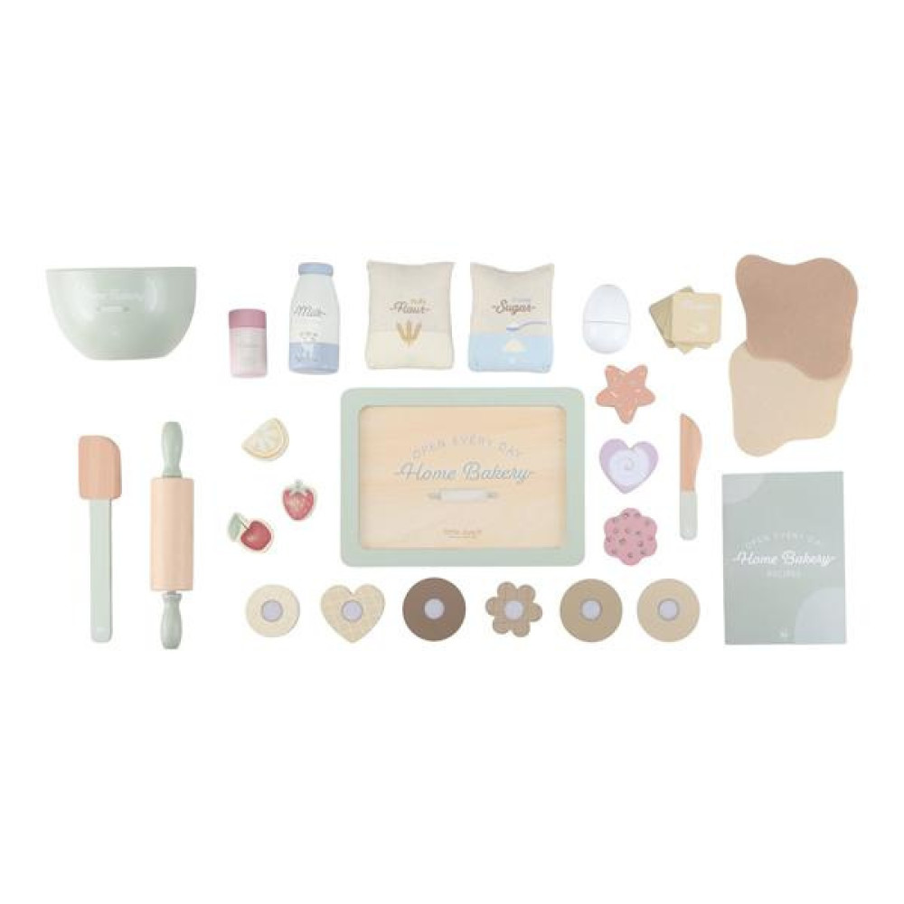 Little Dutch - drewniany zestaw do pieczenia Essentials (LD2510) • od 3 lat Little Dutch - drewniany zestaw do pieczenia Essentials (LD2510) • od 3 lat