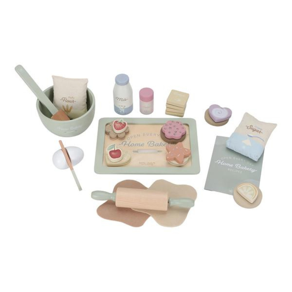 Little Dutch - drewniany zestaw do pieczenia Essentials (LD2510) • od 3 lat Little Dutch - drewniany zestaw do pieczenia Essentials (LD2510) • od 3 lat