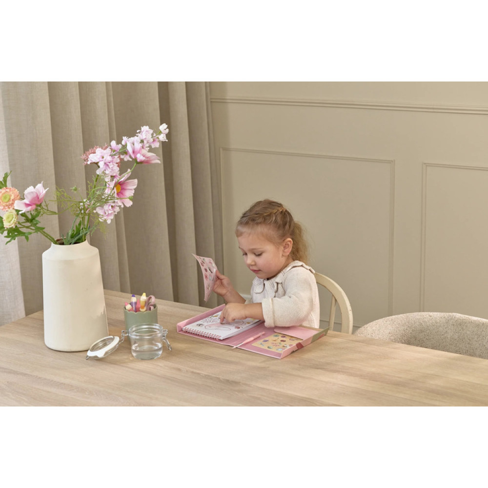 Little Dutch - zestaw kolorowanek wodnych Rosa Fairy Garden (BT126890) • od 3 lat