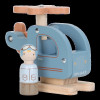 Little Dutch - drewniany helikopter z pilotem (LD2552) • od 2 lat