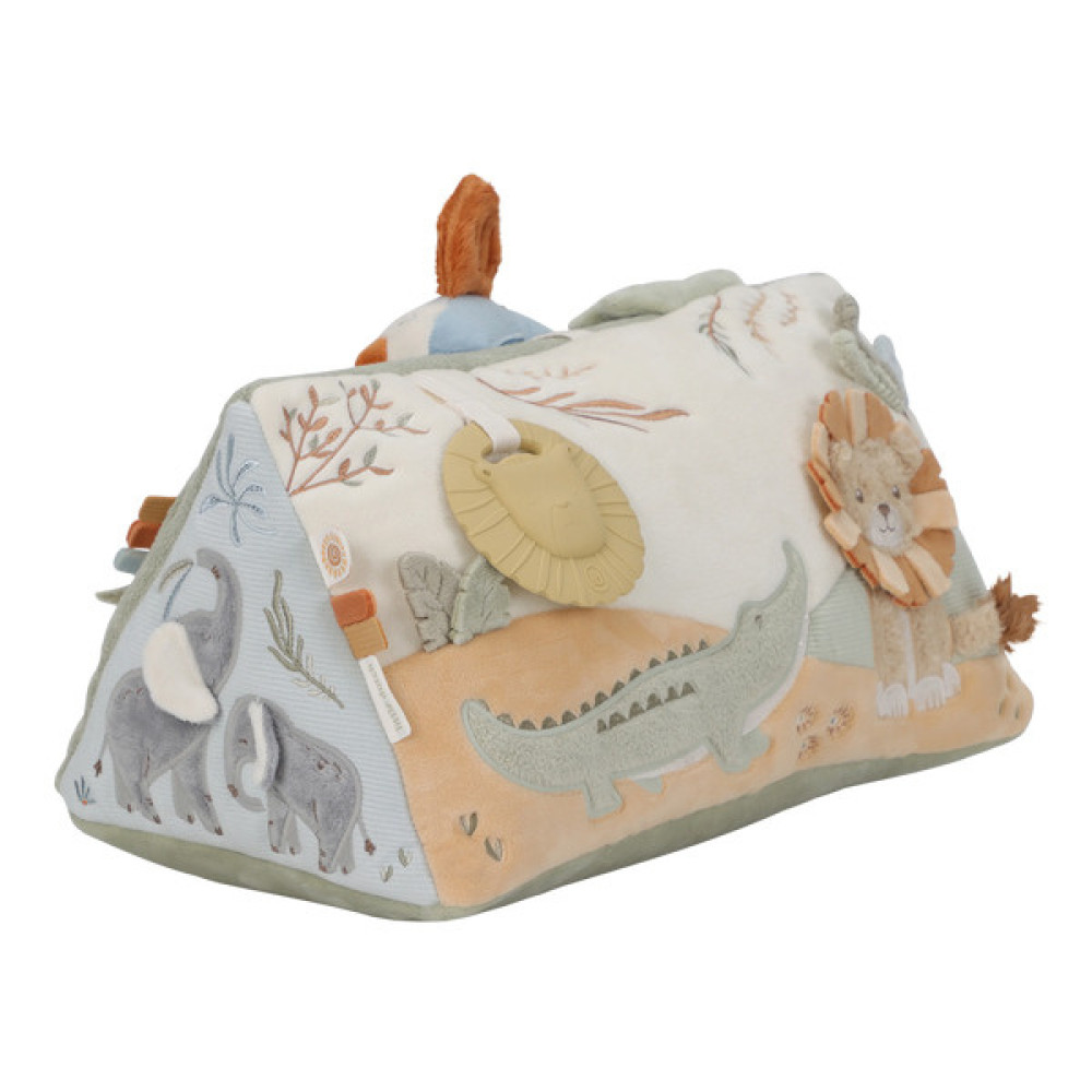Little Dutch - miękki trójkąt edukacyjny Safari Friends GRS (LD8323) • od urodzenia