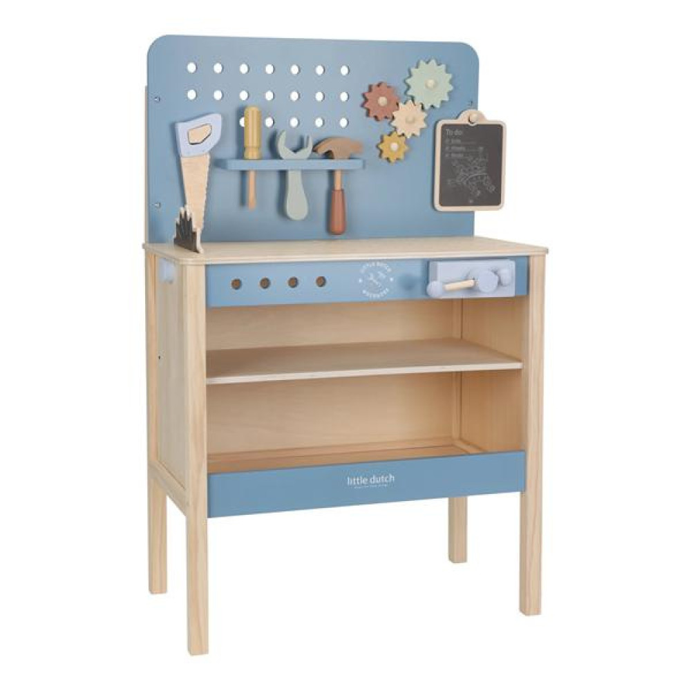 Little Dutch - drewniany warsztat z narzędziami FSC (LD2545) • od 3 lat
