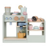 Little Dutch - drewniana kawiarenka FSC z akcesoriami (LD2508) • 3 lata+