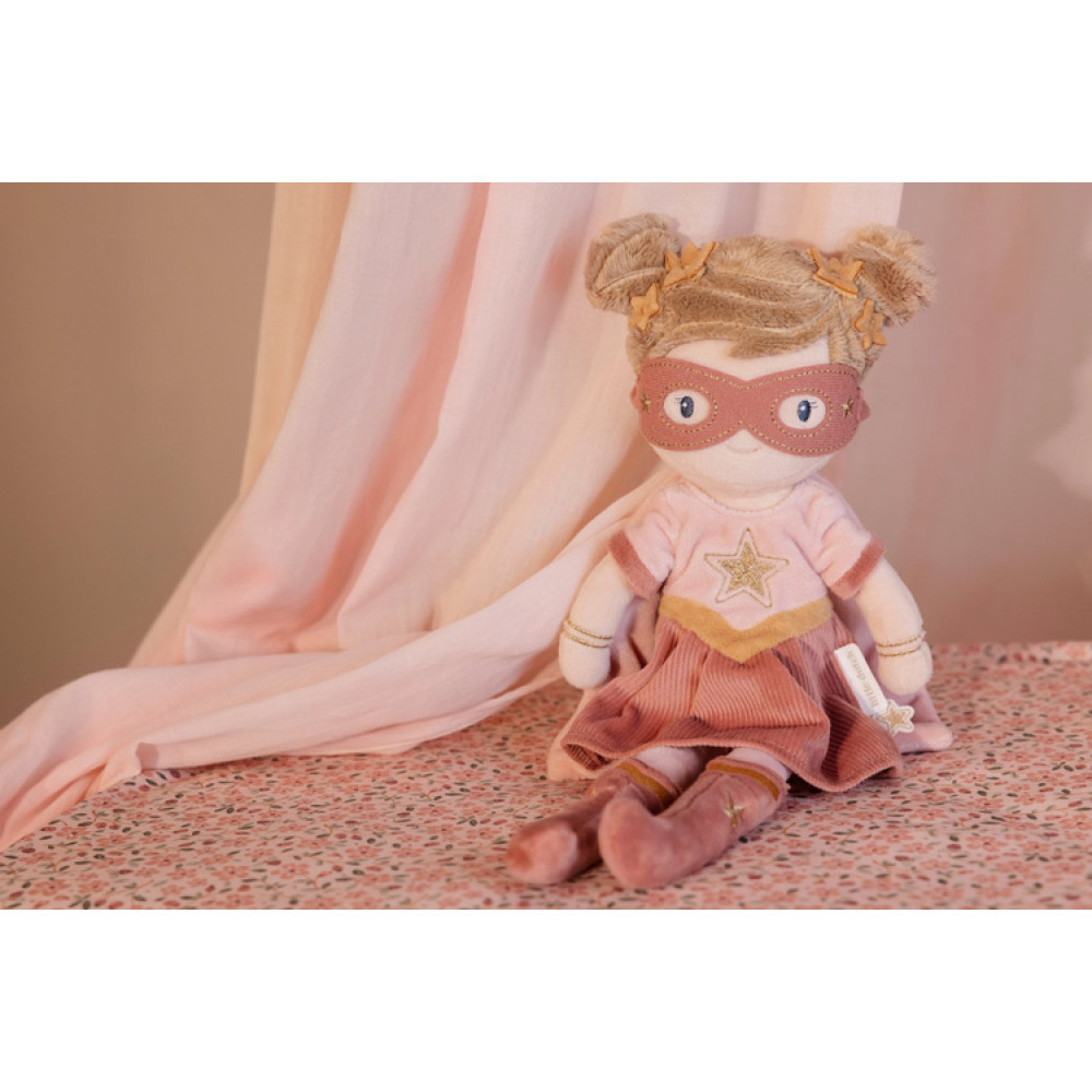 Little Dutch - przytulanka Superbohaterka Rosa 35 cm GRS (LD4673) • 1 rok+