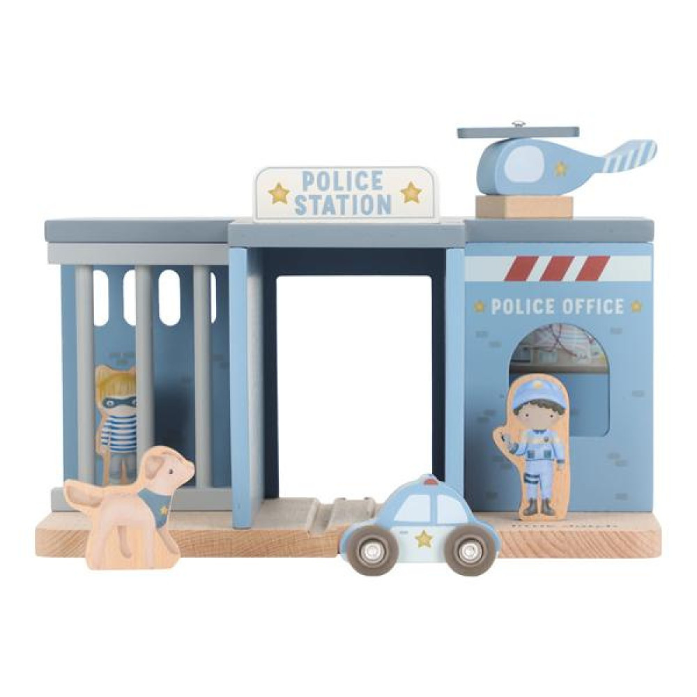 Little Dutch - drewniany posterunek policji FSC (LD2539) • 3 lata+