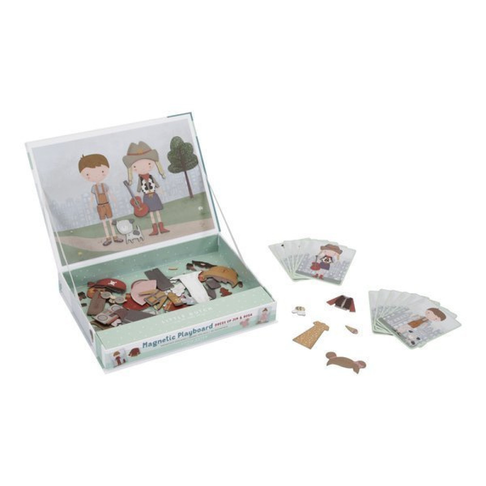 Little Dutch - zestaw magnesów Rosa i Jim (LD4776) • od 3 lat