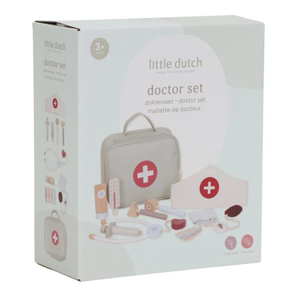 Little Dutch - zestaw lekarza FSC (LD2547) • od 3 lat