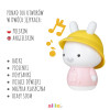 Alilo - króliczek Baby Bunny G9S+, odtwarzacz MP3 (G9S+) • Różowy