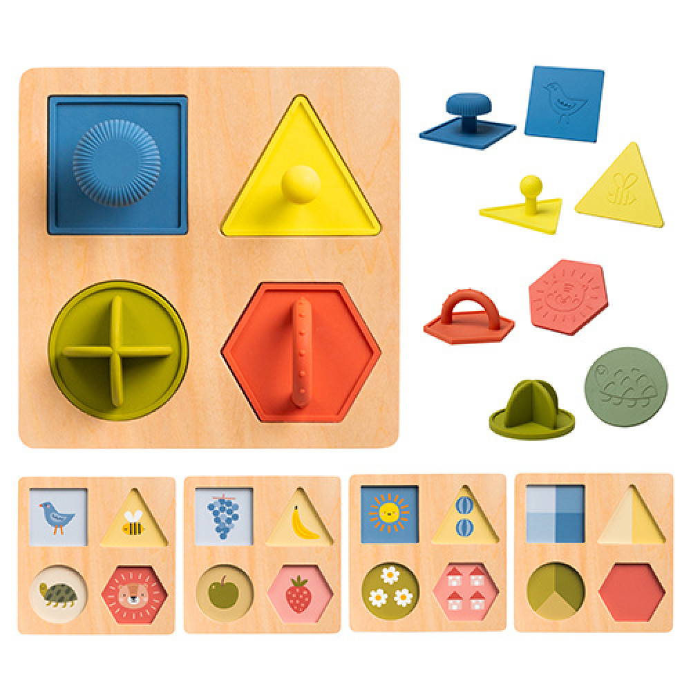 Taf Toys - moje pierwsze puzzle kształty (13375) • 1 rok+