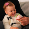 RaZbaby - gryzak z przyssawką Chompy Grip (308-GRIP-PINK) • Różowy