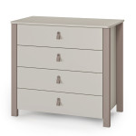 Veres Monaco 900 - komoda dziecięca  (90 cm) • Cappuccino Cashmere