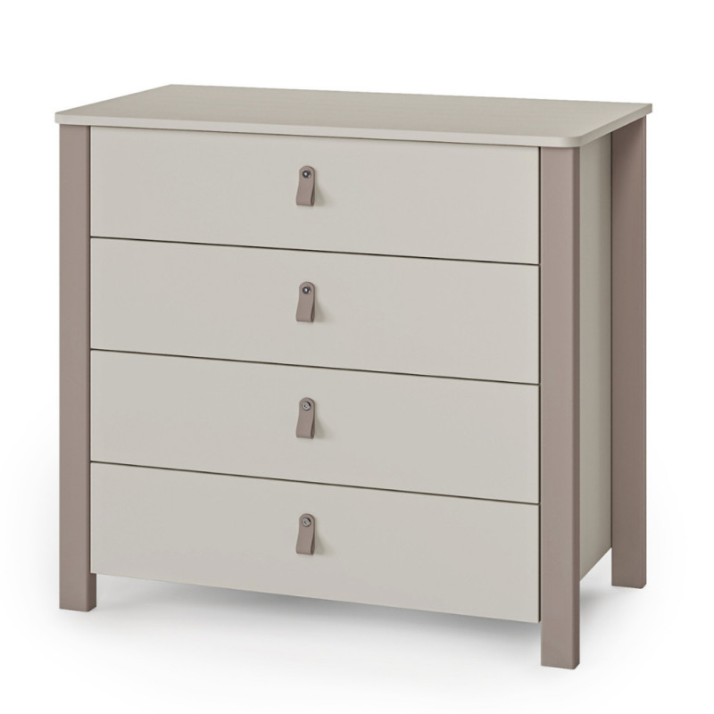 Veres Monaco 900 - дитячий комод (90 см) • Cappuccino Cashmere
