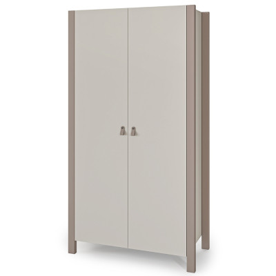Veres Monaco 960 - szafa dziecięca, dwudrzwiowa (96x47x180 cm) • Cappuccino Cashmere