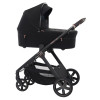 Espiro Only - lekki wózek dziecięcy 2w1, potrójna wentylacja gondoli, teleskopowa rączka, dwustronne siedzisko • 510 Stylish Black