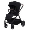 Espiro Only - lekki wózek dziecięcy 2w1, potrójna wentylacja gondoli, teleskopowa rączka, dwustronne siedzisko • 510 Stylish Black