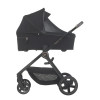 Espiro Only - lekki wózek dziecięcy 2w1, potrójna wentylacja gondoli, teleskopowa rączka, dwustronne siedzisko • 510 Stylish Black