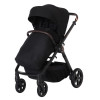 Espiro Only - lekki wózek dziecięcy 2w1, potrójna wentylacja gondoli, teleskopowa rączka, dwustronne siedzisko • 510 Stylish Black