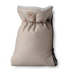 Zaffiro Scandi - mufka do wózka z wełną owczą Premium, dwuczęściowa 2w1 • Beige