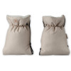 Zaffiro Scandi - mufka do wózka z wełną owczą Premium, dwuczęściowa 2w1 • Beige